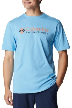Columbia Camiseta Manga Corta Csc Basic Logo™ Azul New
