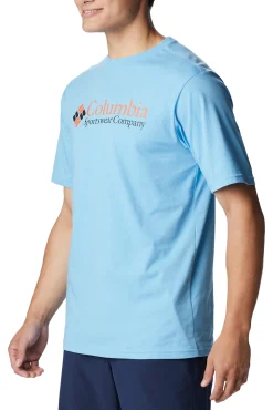 Columbia Camiseta Manga Corta Csc Basic Logo™ Azul New