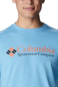 Columbia Camiseta Manga Corta Csc Basic Logo™ Azul New