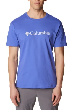 Columbia Camiseta Manga Corta Hombre Csc Basic Logo™ Morado Hot