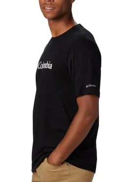 Columbia Camiseta Manga Corta Hombre Csc Basic Logo™ Negro Clearance