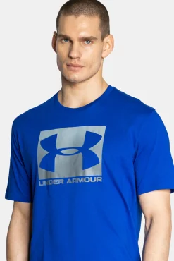 Under Armour Camiseta Manga Corta Estampada Azul Oscuro Outlet