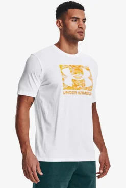 Under Armour Camiseta Manga Corta Logo Blanco Hot