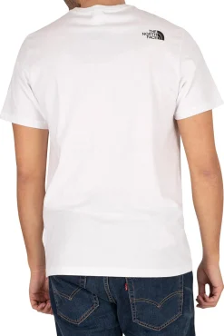 The North Face Camiseta Manga Corta Logo Blanco