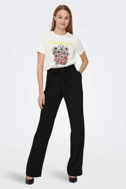 Only Camiseta Manga Corta Peanuts Blanco Best