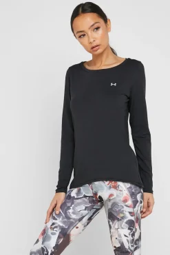 Under Armour Camiseta Manga Larga Armour Negro Discount