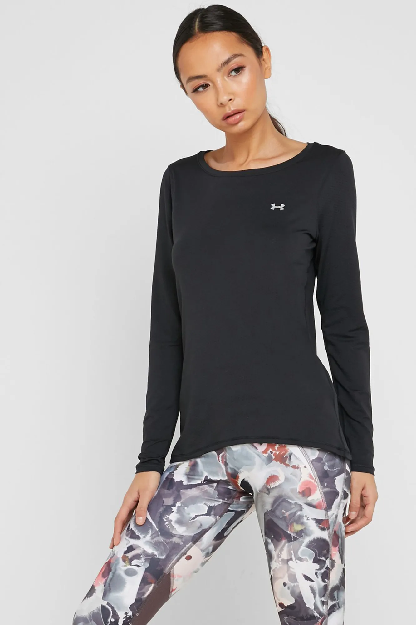 Under Armour Camiseta Manga Larga Armour Negro Discount