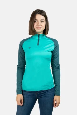 Izas Camiseta Manga Larga Indus Turquesa Hot