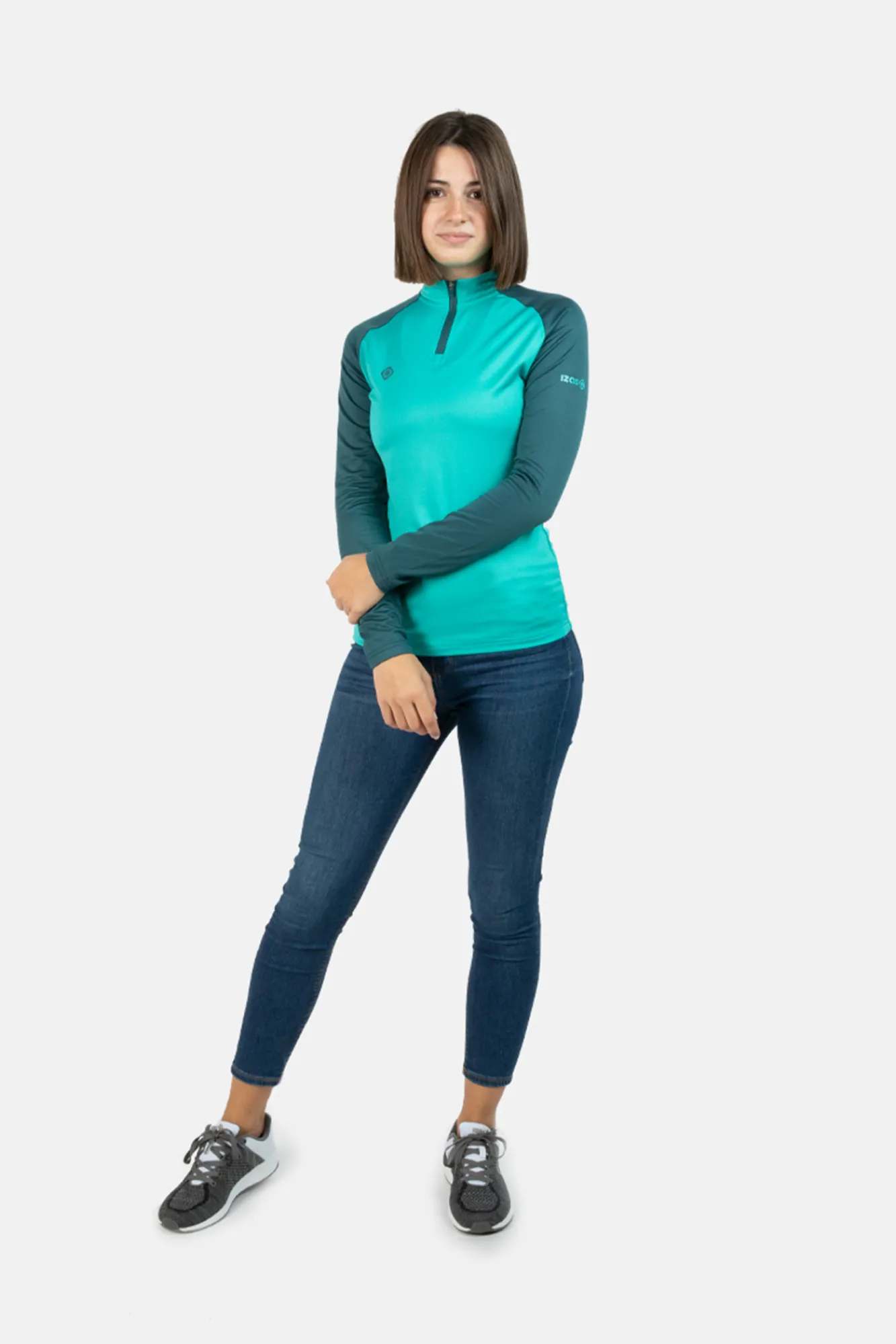 Izas Camiseta Manga Larga Indus Turquesa Hot
