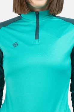 Izas Camiseta Manga Larga Indus Turquesa Hot