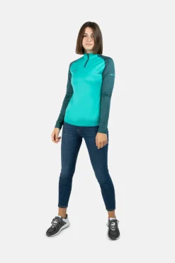 Izas Camiseta Manga Larga Indus Turquesa Hot