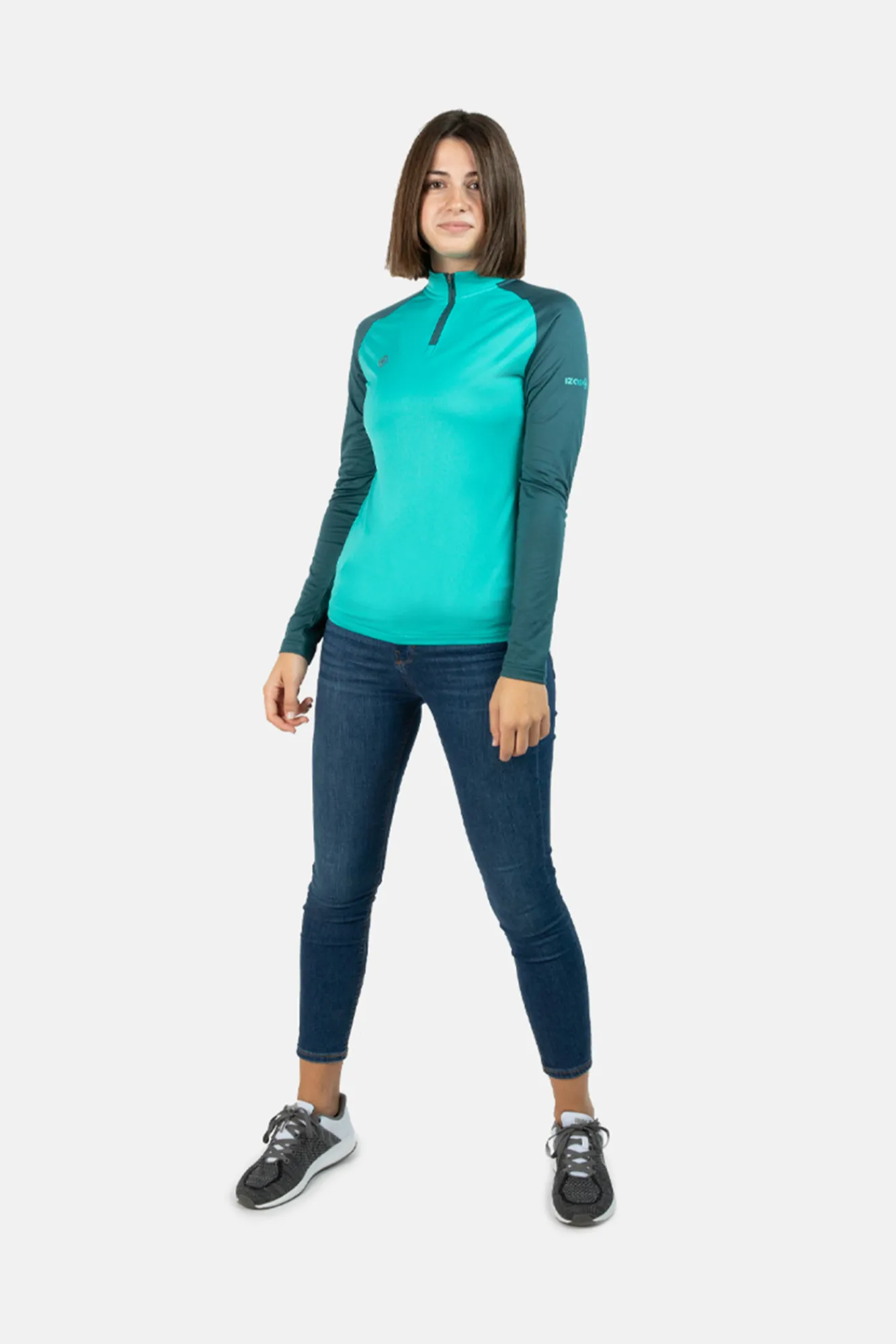 Izas Camiseta Manga Larga Indus Turquesa Hot