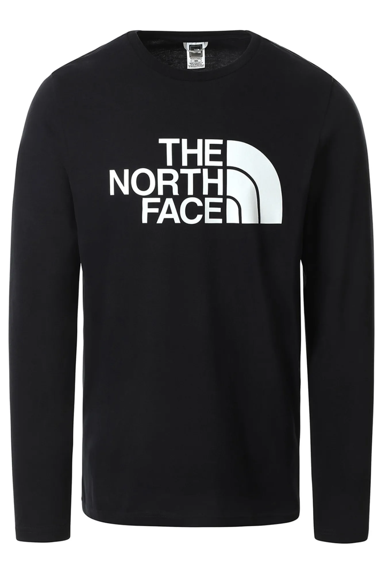 The North Face Camiseta Manga Larga Logo Negro New