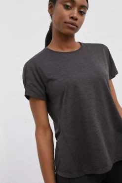 Dash and Stars Camiseta Negra Ultraligera Negro Outlet