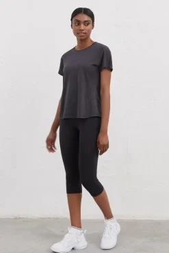 Dash and Stars Camiseta Negra Ultraligera Negro Outlet