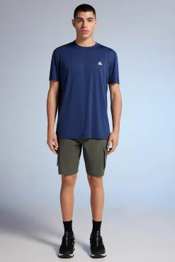 * Camiseta Outdoor Azul Medio Hot