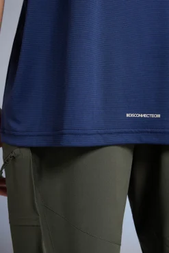 * Camiseta Outdoor Azul Medio Hot