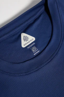 * Camiseta Outdoor Azul Medio Hot