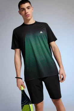 * Camiseta Outdoor Negro Hot