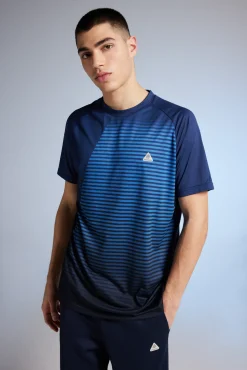 * Camiseta Outdoor Azul Medio Clearance