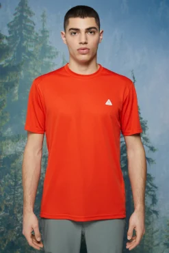 * Camiseta Outdoor Mesh Naranja Sale