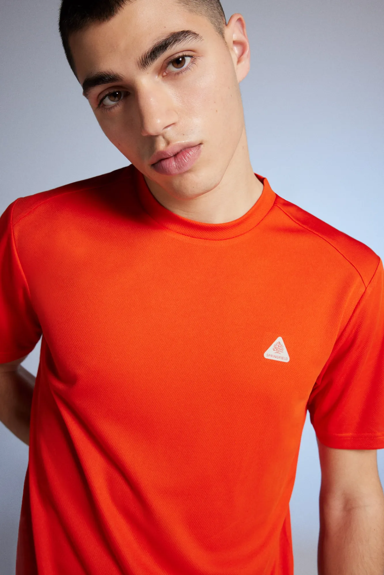 * Camiseta Outdoor Mesh Naranja Sale