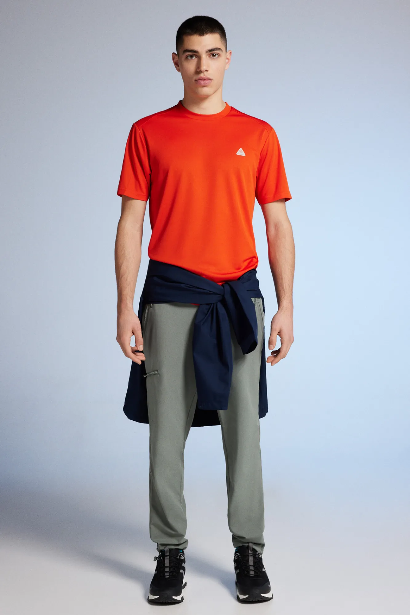 * Camiseta Outdoor Mesh Naranja Sale