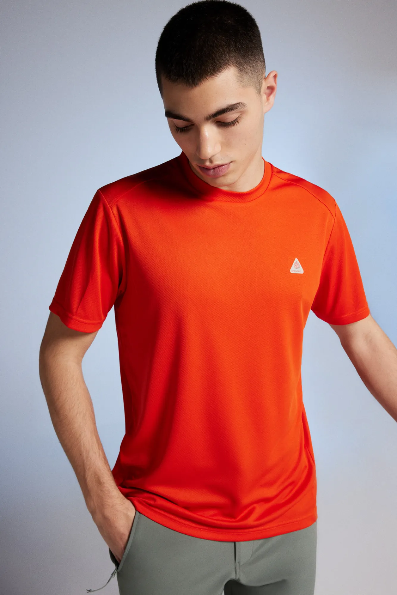 * Camiseta Outdoor Mesh Naranja Sale