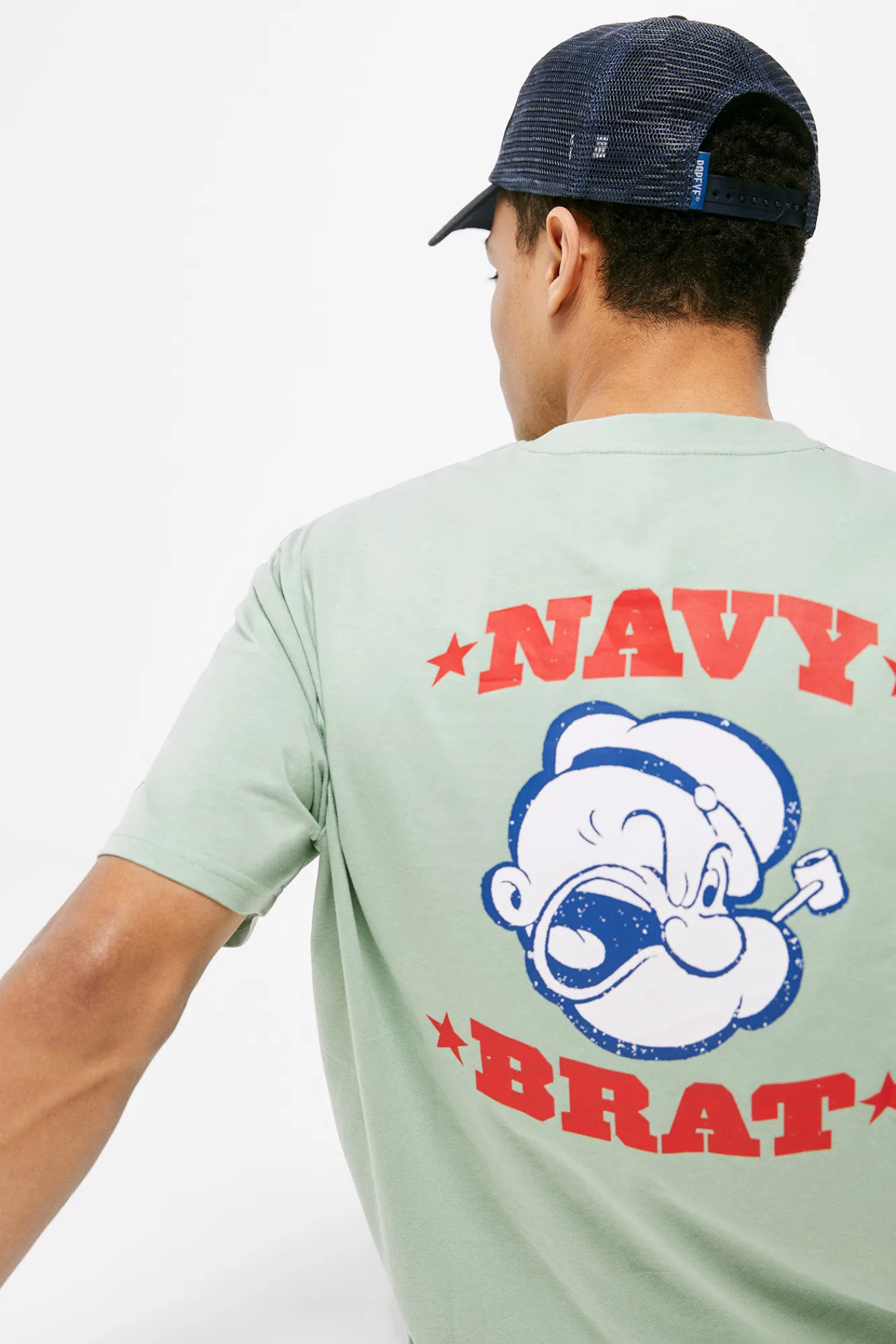 * Camiseta Popeye Verde Best