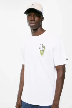 * Camiseta Popeye Face Blanco Discount
