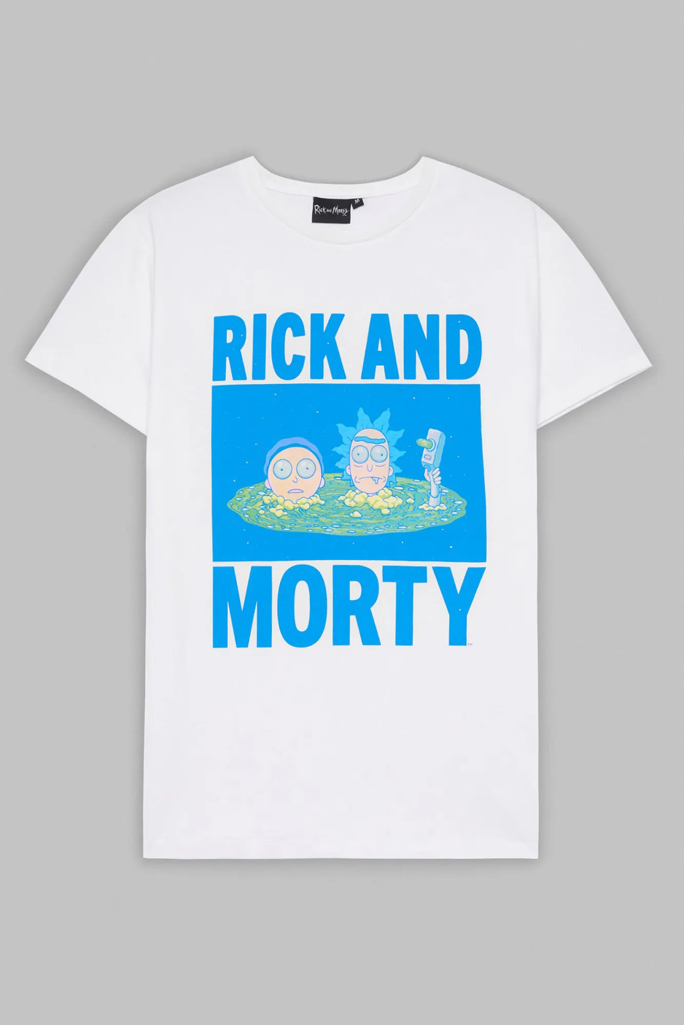 Inside Camiseta Rick & Morty Estampado Fondo Blanco Online