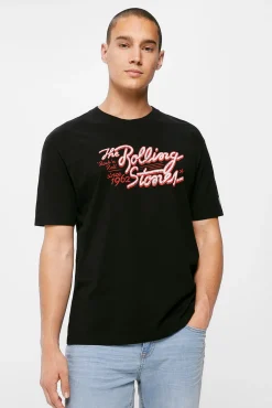 * Camiseta Rolling Stones Negro