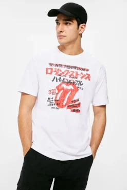 * Camiseta Rolling Stones Blanco Sale