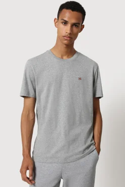 Napapijri Camiseta Salis C Ss Manga Corta Gris Hot