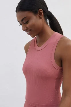 Dash and Stars Camiseta Seamless Sin Mangas Rosa Clearance