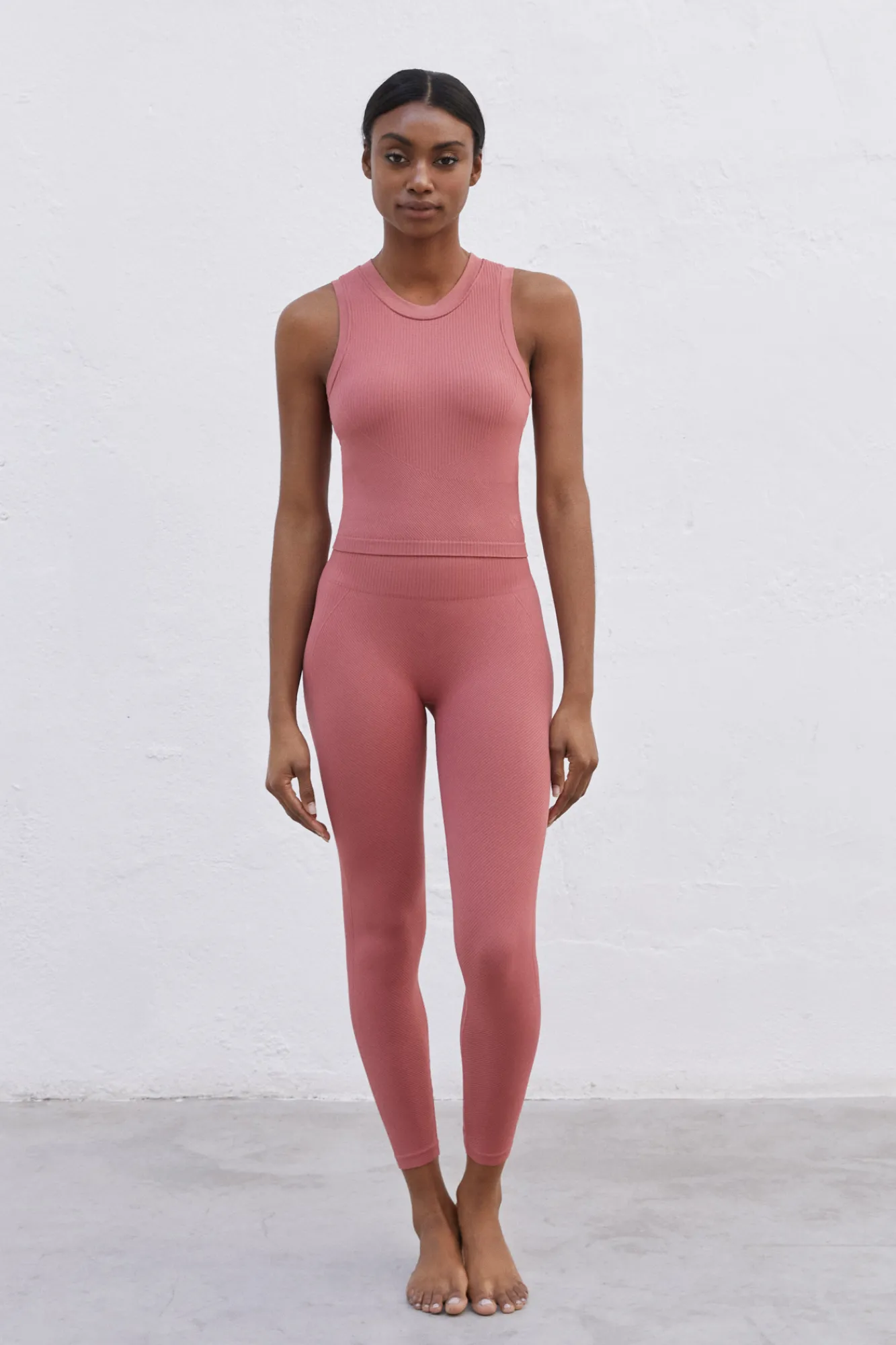 Dash and Stars Camiseta Seamless Sin Mangas Rosa Clearance