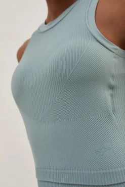 Dash and Stars Camiseta Seamless Sin Mangas Verde