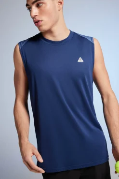 * Camiseta Sin Mangas Outdoor Azul Medio Sale