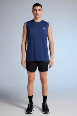 * Camiseta Sin Mangas Outdoor Azul Medio Sale