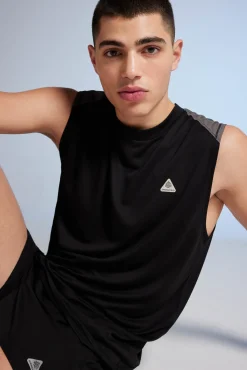 * Camiseta Sin Mangas Outdoor Negro Sale