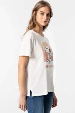 Tiffosi Camiseta Snoopy Peanuts™ Blanco Discount