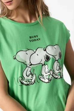 Tiffosi Camiseta Snoopy Peanuts™ Verde Online