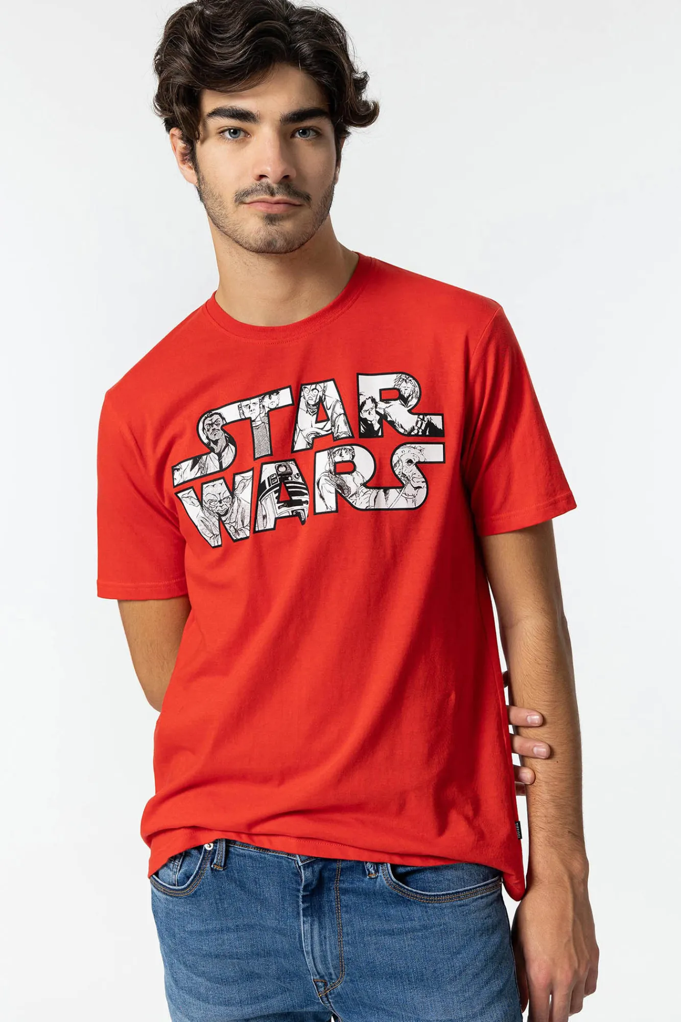 Tiffosi Camiseta Star Wars Rojo Clearance