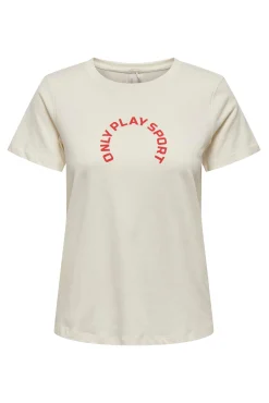 Only Play Camiseta Tejido Ultrasuave Sport Blanco New