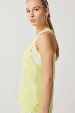 Dash and Stars Camiseta Tirantes Lenzing™ Tencel™ Lima Verde Best