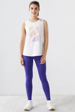Dash and Stars Camiseta Tirantes Retro Tejido Tecnico Beige