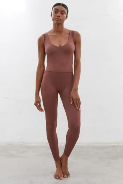 Dash and Stars Camiseta Tirantes Seamless Comfort Marron Best