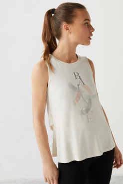 Dash and Stars Camiseta Tirantes Viscosa Ecovero Blanco Beige Online