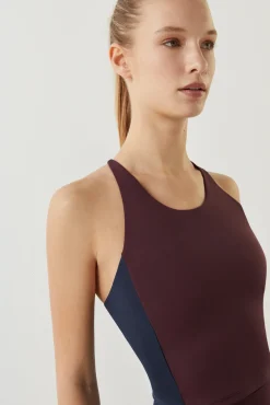 Dash and Stars Camiseta Top Block 4D Stretch Rosa Best