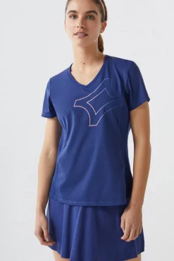 Dash and Stars Camiseta Transpirable Oscuro Azul Discount
